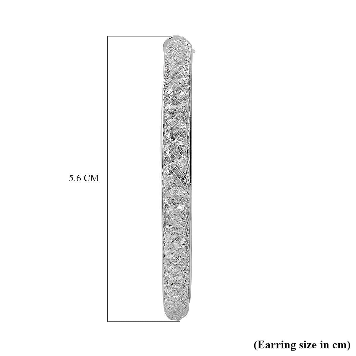 Red Carpet Style- Australian Crystal Earring White