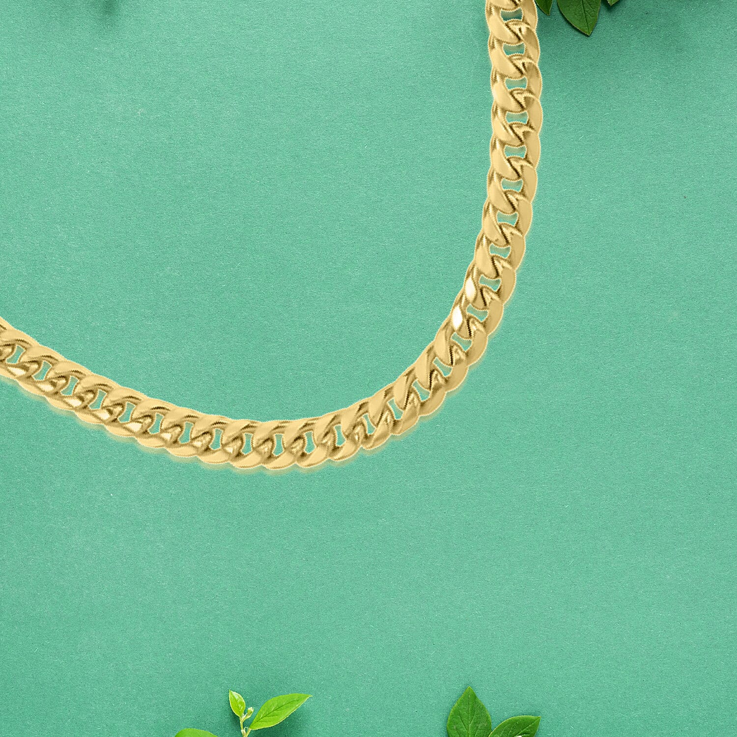 Vicenza Closeout - 9K Yellow Gold Cuban Link Necklace (Size - 22), Gold Wt. 18.95 Gms