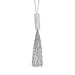 White Crystal Necklace (Size - 28) Pure White Brass 0.01 ct 0.010 Ct.