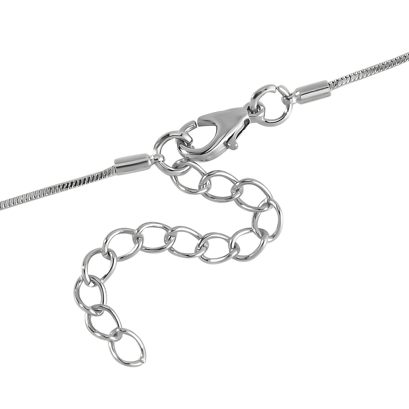 Multi Colour Austrian Crystal Enamelled Bunny Necklace (Size - 24)