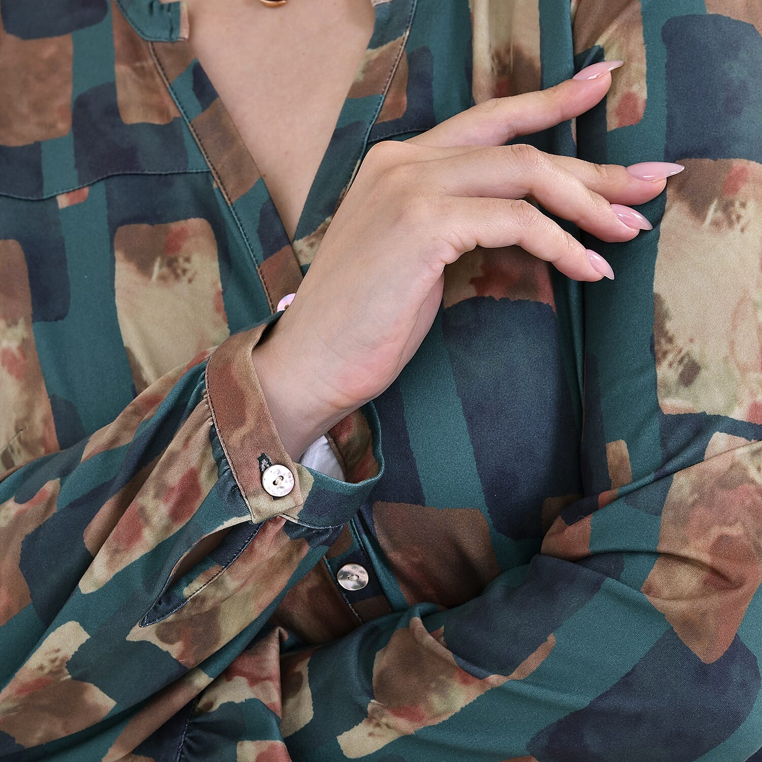 La Marey Jersey Tie-Waist Printed Midi Dress La Marey Jersey Tie-Waist Printed Midi Dress