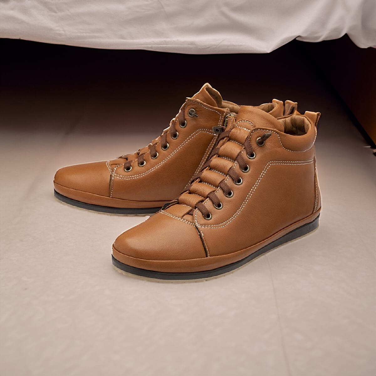 LOTUS Frida Ladies Leather Boots (Size 3) - Black