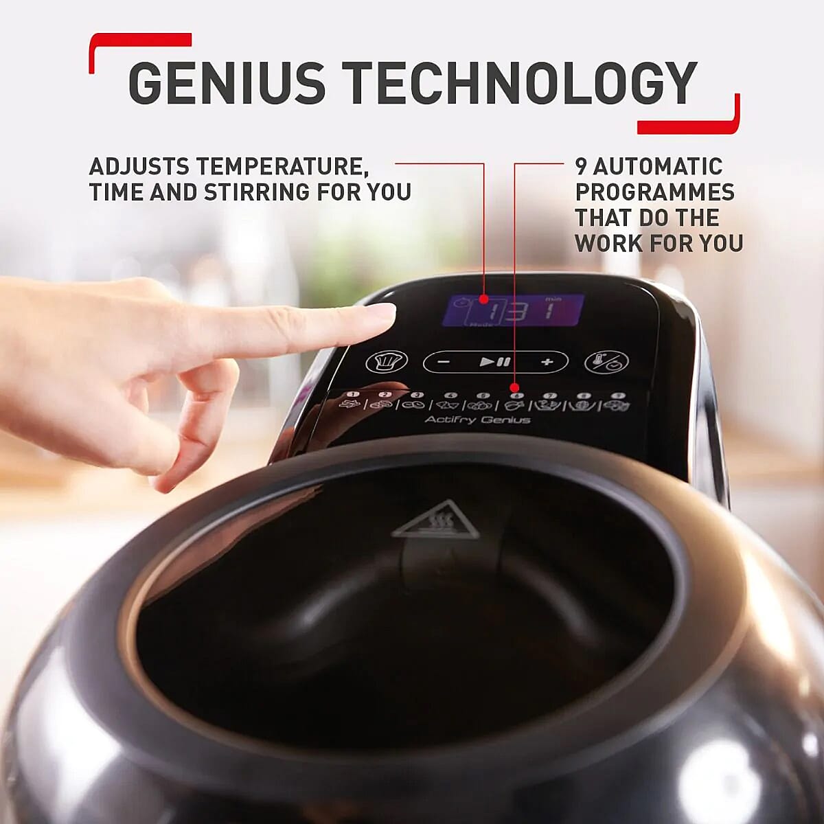 Fryer (Size 433x238 in) - Black