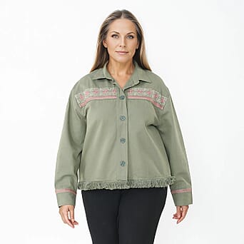 https://tjcuk.sirv.com/Products/76/6/7666296/Tamsy-Cotton-Solid-Jacket-Size-62x1-cm-Moss-Green-Navy_7666296.jpg?w=342&h=342