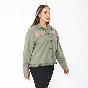 https://tjcuk.sirv.com/Products/76/6/7666296/Tamsy-Cotton-Solid-Jacket-Size-62x1-cm-Moss-Green-Navy_7666296_2.jpg?w=342&h=342