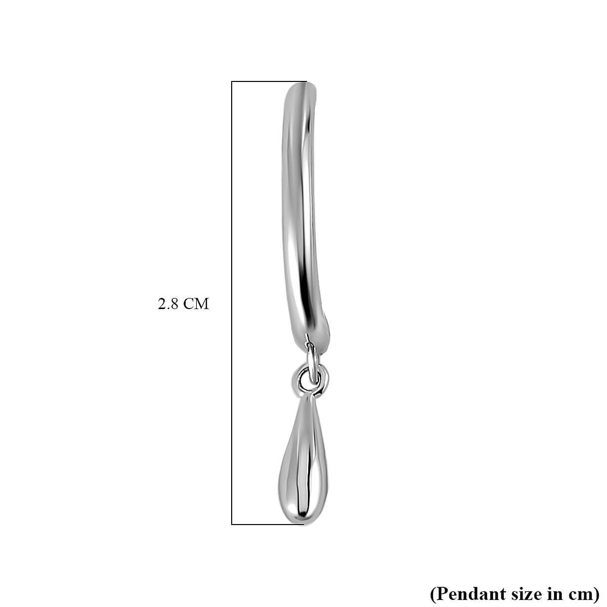 LucyQ Drip Collection - Rhodium Overlay Sterling Silver Dangle Earrings