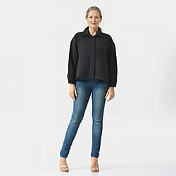 La Marey Pure Cotton Solid Jacket