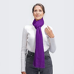 La Marey Cashmere Wool Solid Scarf