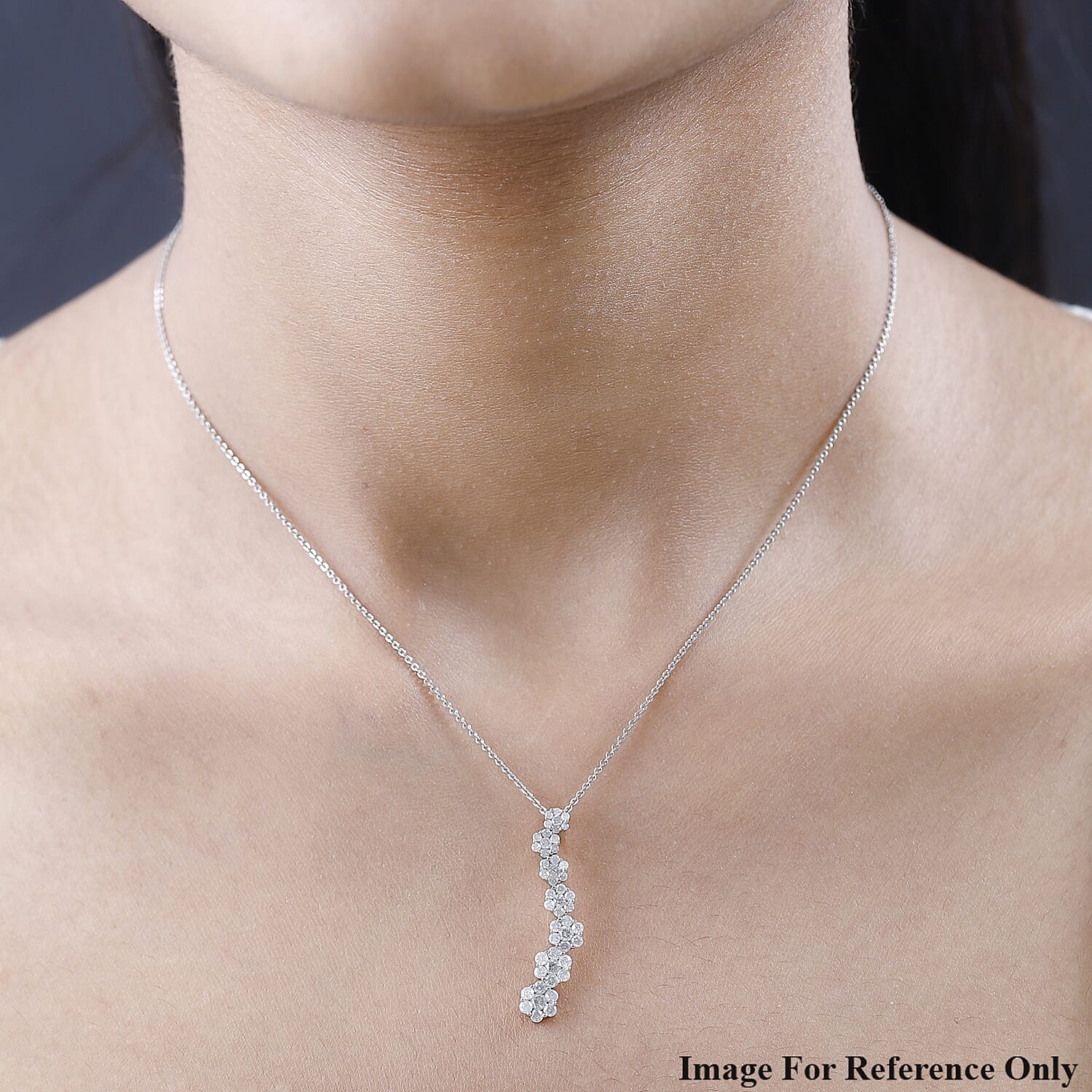 Las Vegas CloseOut - 9K Yellow Gold Diamond (G-H) Pendant 1.00 Ct