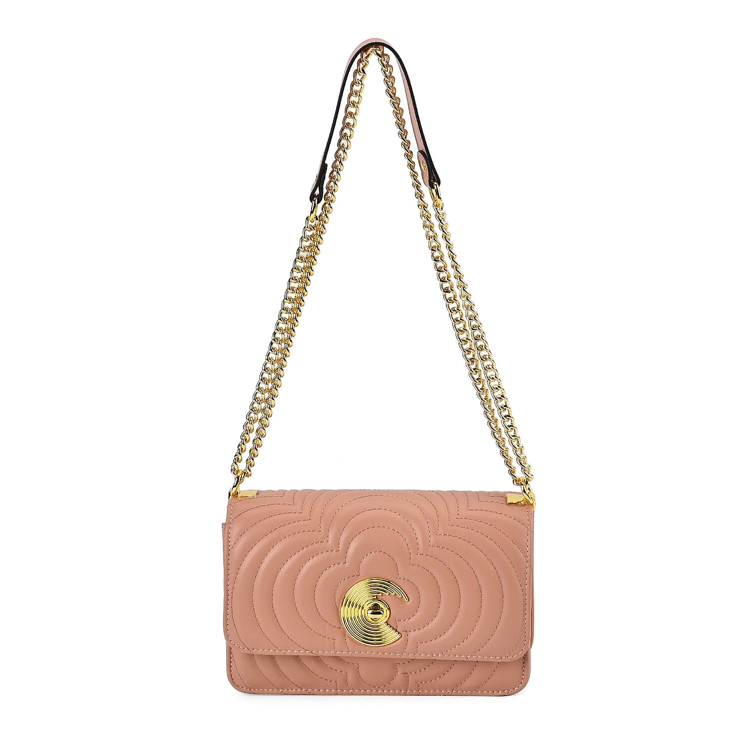 Small pink crossbody on sale bag