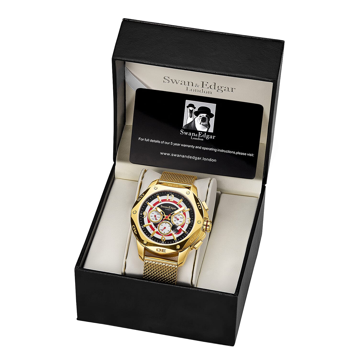 Swan and Edgar Automatic Mens Watch in Stainless Steel