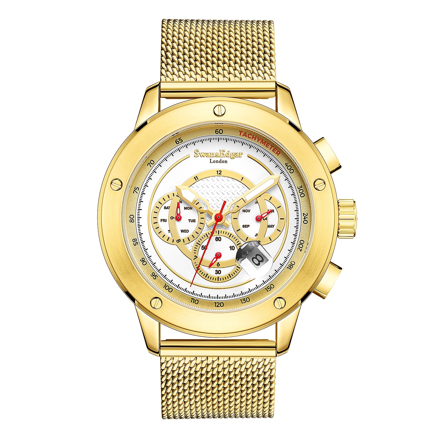 Swan and Edgar Automatic Mens Watch in Stainless Steel