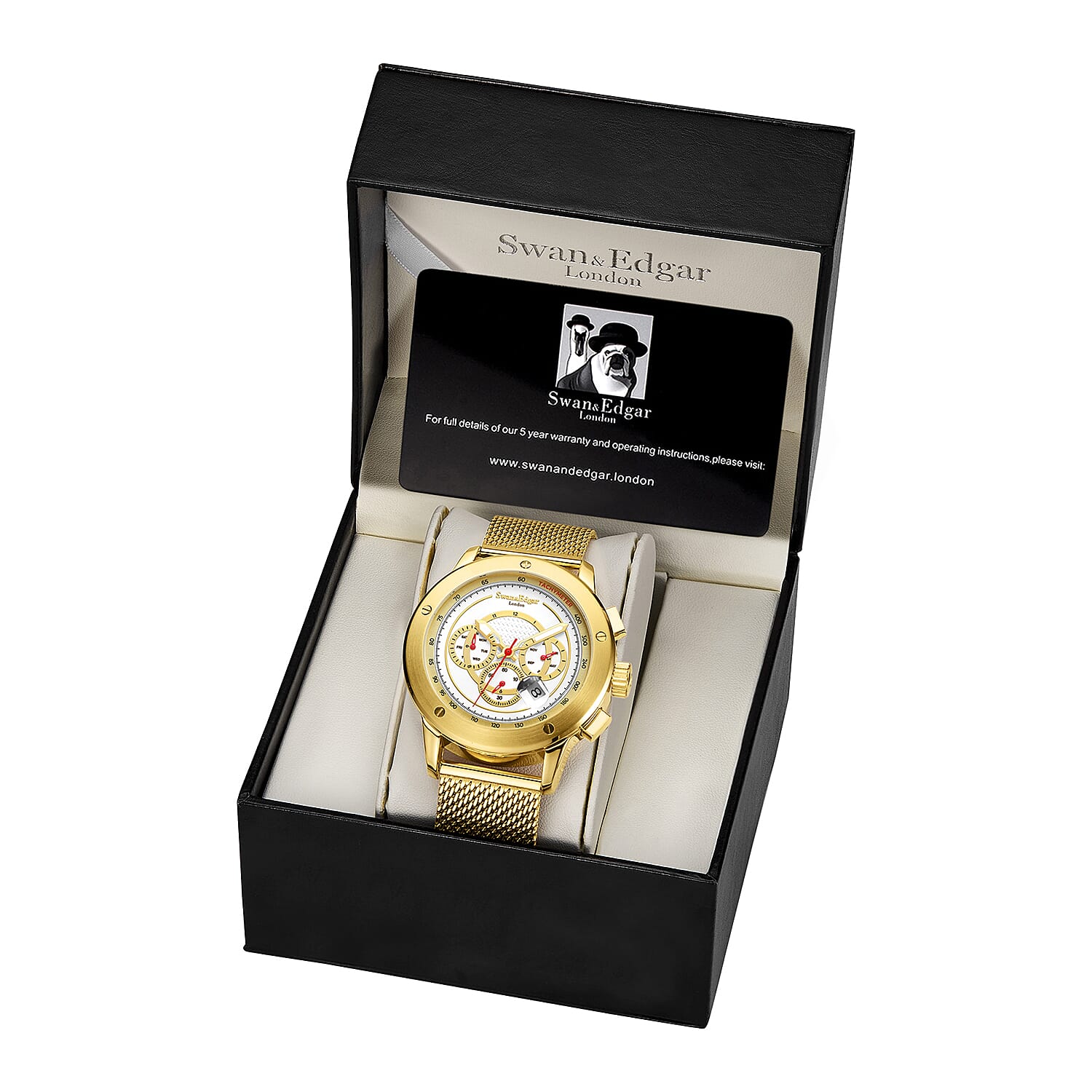 Swan and Edgar Automatic Mens Watch in Stainless Steel