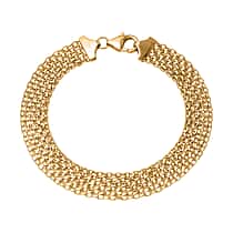 Web  Exclusive Deal- 9K Yellow Gold Bismark Bracelet (Size - 7.5), Gold Wt. 5.80 Gms