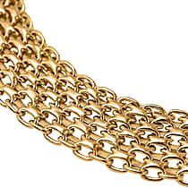 Web  Exclusive Deal- 9K Yellow Gold Bismark Bracelet (Size - 7.5), Gold Wt. 5.80 Gms