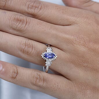 https://tjcuk.sirv.com/Products/76/6/7668328/Tanzanite-and-Diamond-Ring-in-Platinum-Overlay-Sterling-Silver-1-Ct_7668328_2.jpg?w=342&h=342