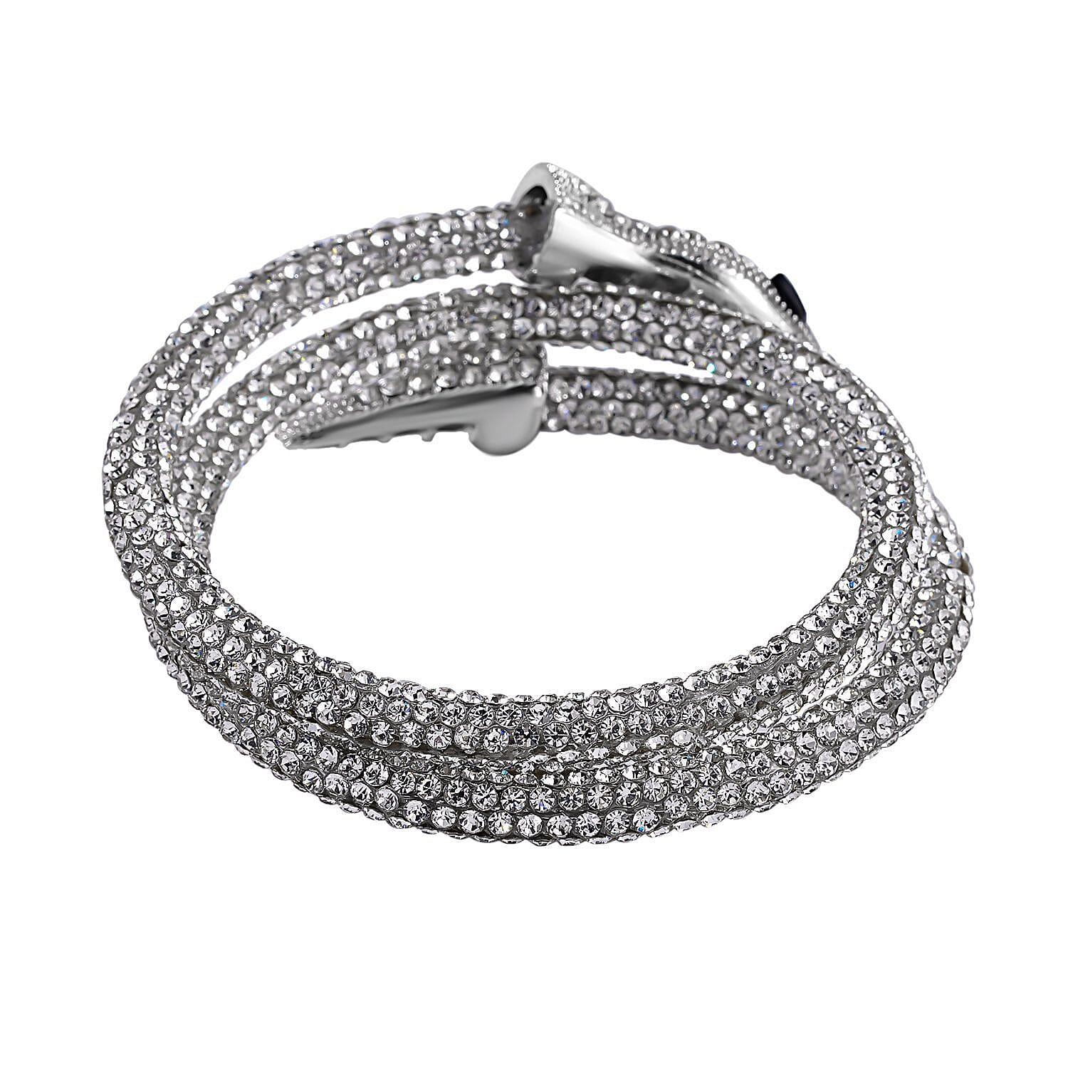 Designer Close Out- SERPENTI Crystal  Bracelet (Size 7.5-8)