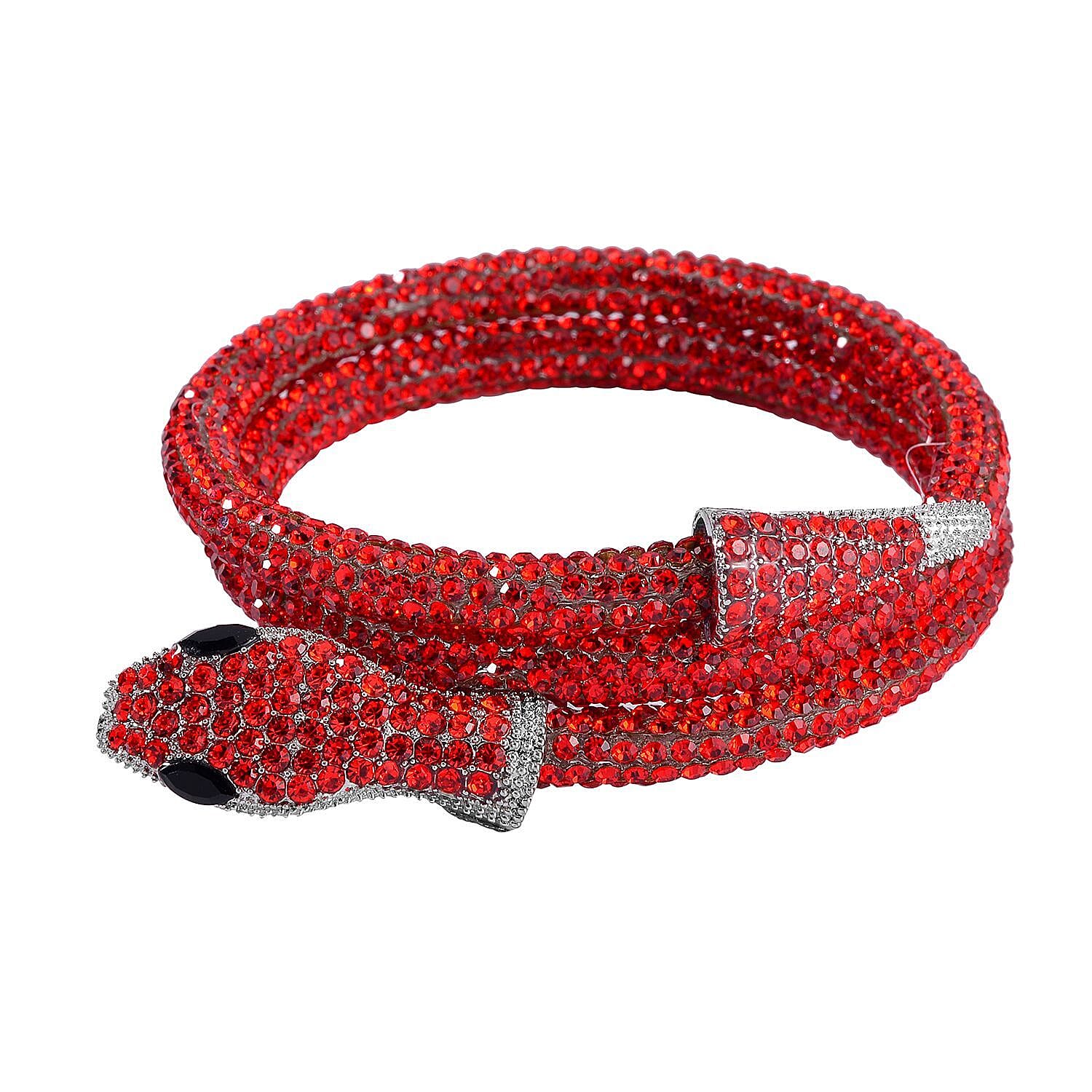 Designer Close Out- SERPENTI Crystal  Bracelet (Size 7.5-8)