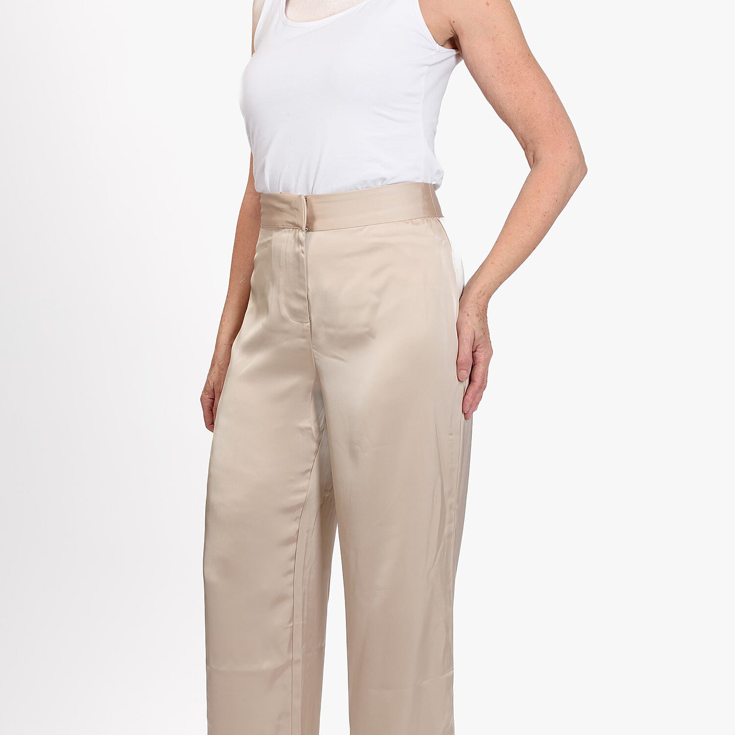 La Marey Solid Pant-Trouser