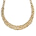  18K Vermeil Yellow Gold Plated Sterling Silver Necklace (Size - 20), Silver Wt. 41.10 Gms