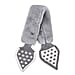 Polka Dots Womens Scarf - Grey