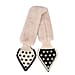 Polka Dots Womens Scarf - Grey