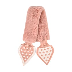 Polka Dots Womens Scarf - White
