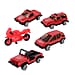 Eddy Toys Gift Set (Pack of 5 Small Metal Cars) - Blue