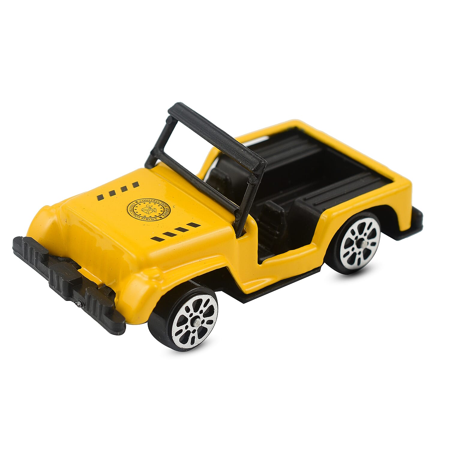 Eddy Toys Gift Set (Pack of 5 Small Metal Cars) - Yellow