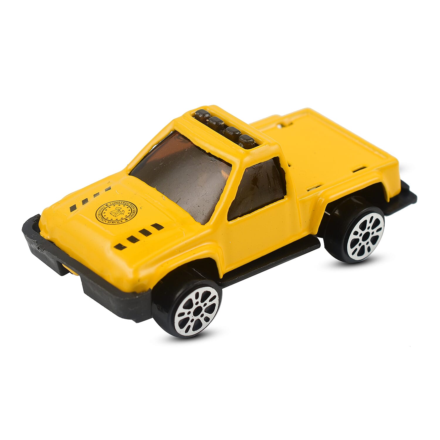 Eddy Toys Gift Set (Pack of 5 Small Metal Cars) - Yellow