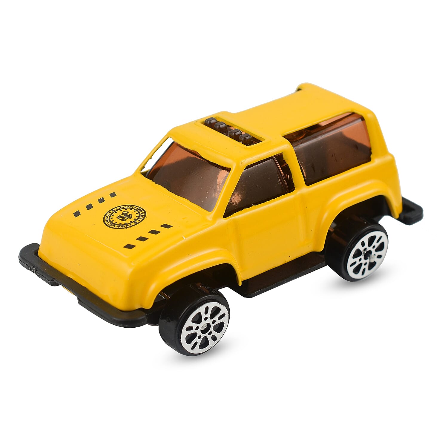 Eddy Toys Gift Set (Pack of 5 Small Metal Cars) - Yellow