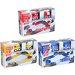 Eddy Toys Flexible Car Track Playset With 2 Cars (3 AA Battery, Not Incl.) - Yellow