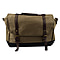 Satchel Bag with Shoulder Strap - Brown