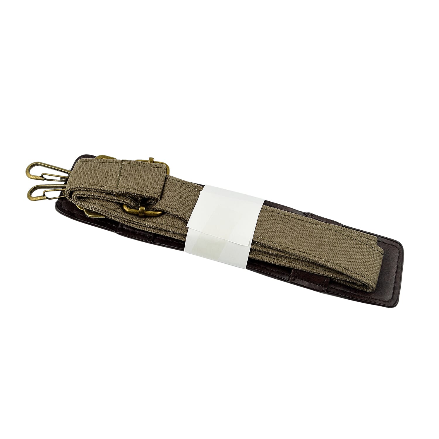 Satchel Bag with Shoulder Strap - Brown