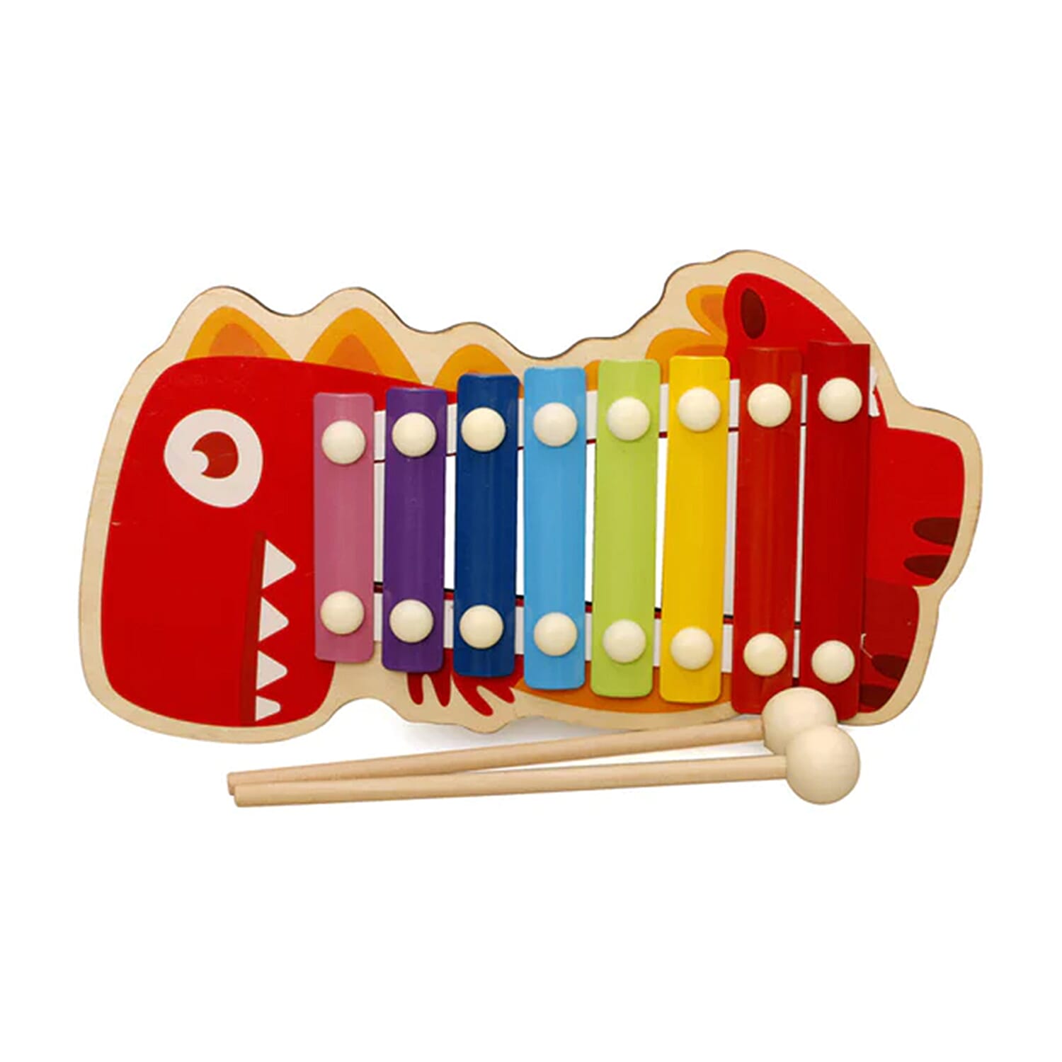Wooden Music Toy for Kids with Fun Sounds - Multi