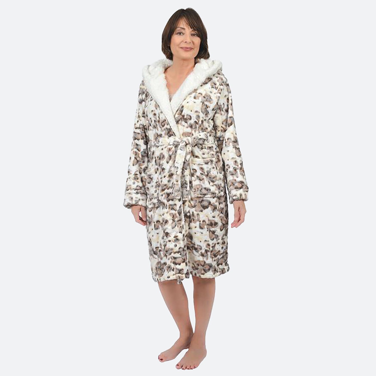 Polyester Robe (Size 1x1 cm) - Pink