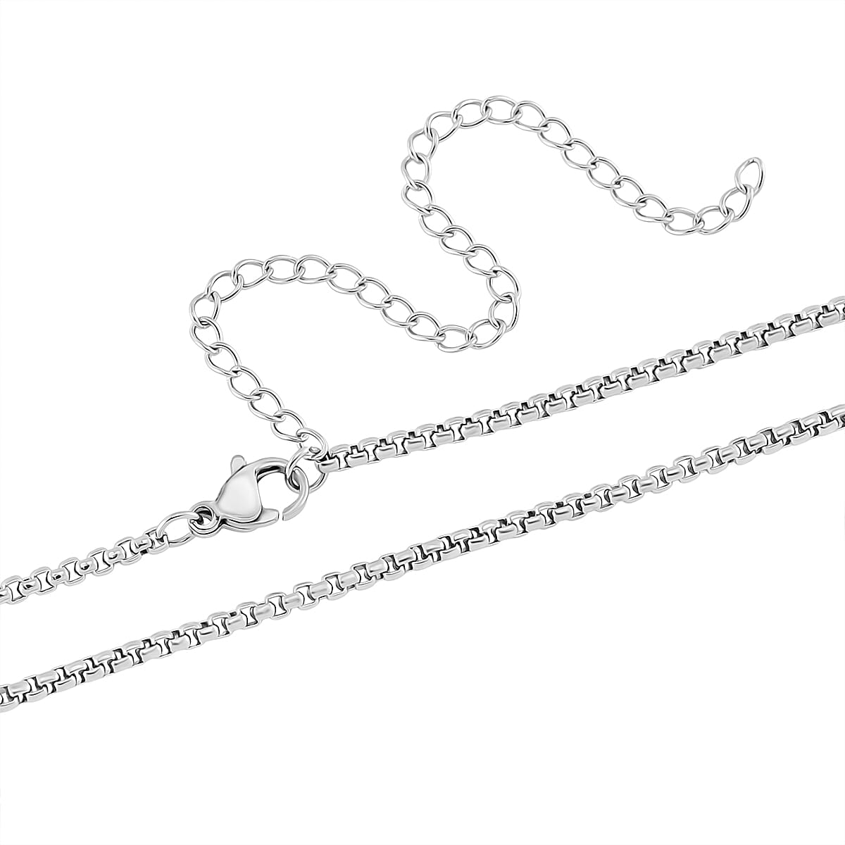 Picture Jasper Oval Shape Necklace (Size - 24 - 4) with Lobster Clasp 40.00 Ct.