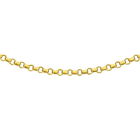 18K Yellow Gold Belcher Chain (Size - 20)