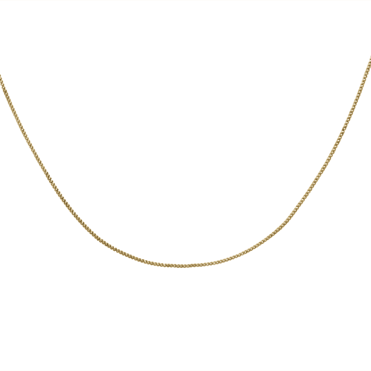 18K Yellow Gold Chain (Size - 18),  Gold Wt. 1.00 Gms