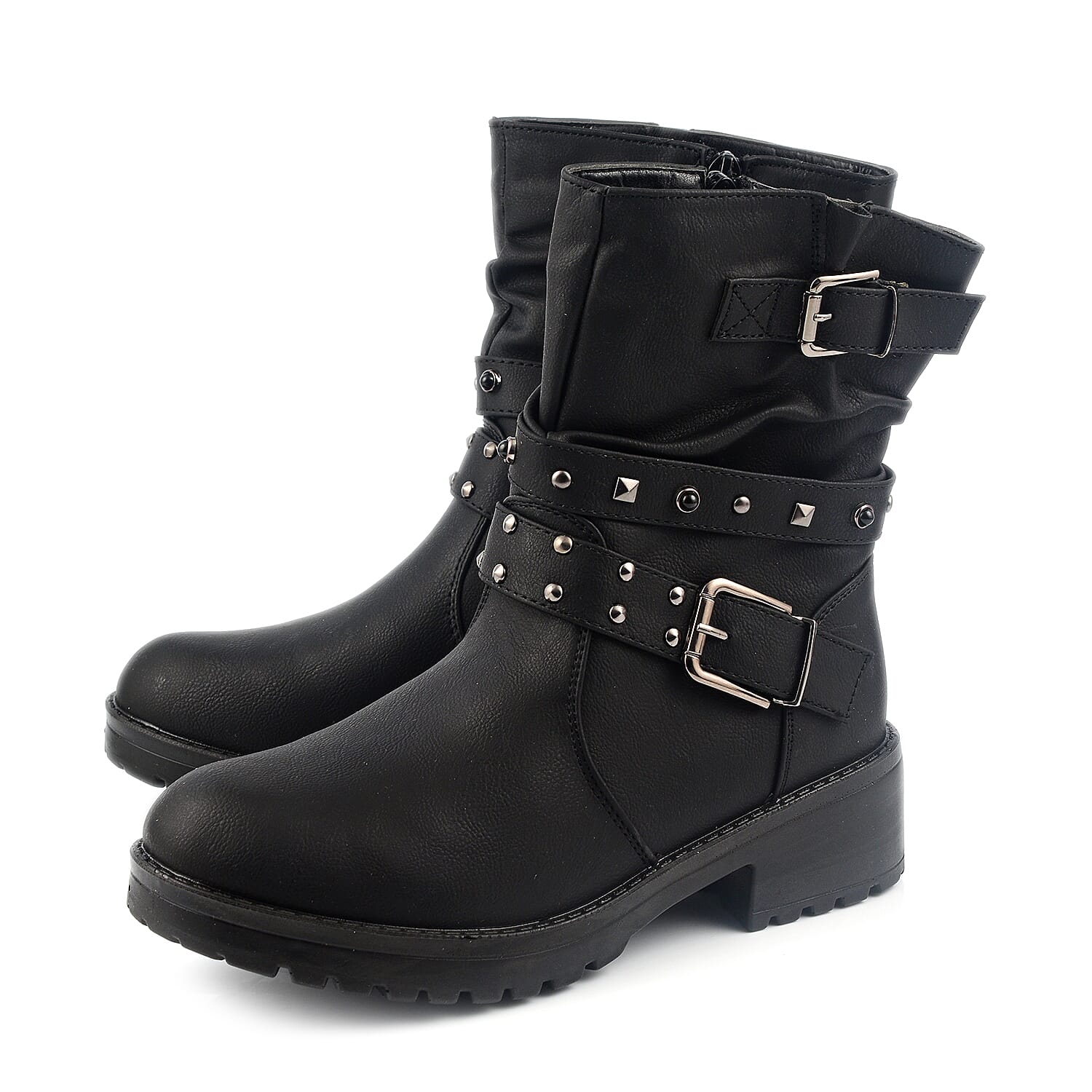 Strap boots clearance womens