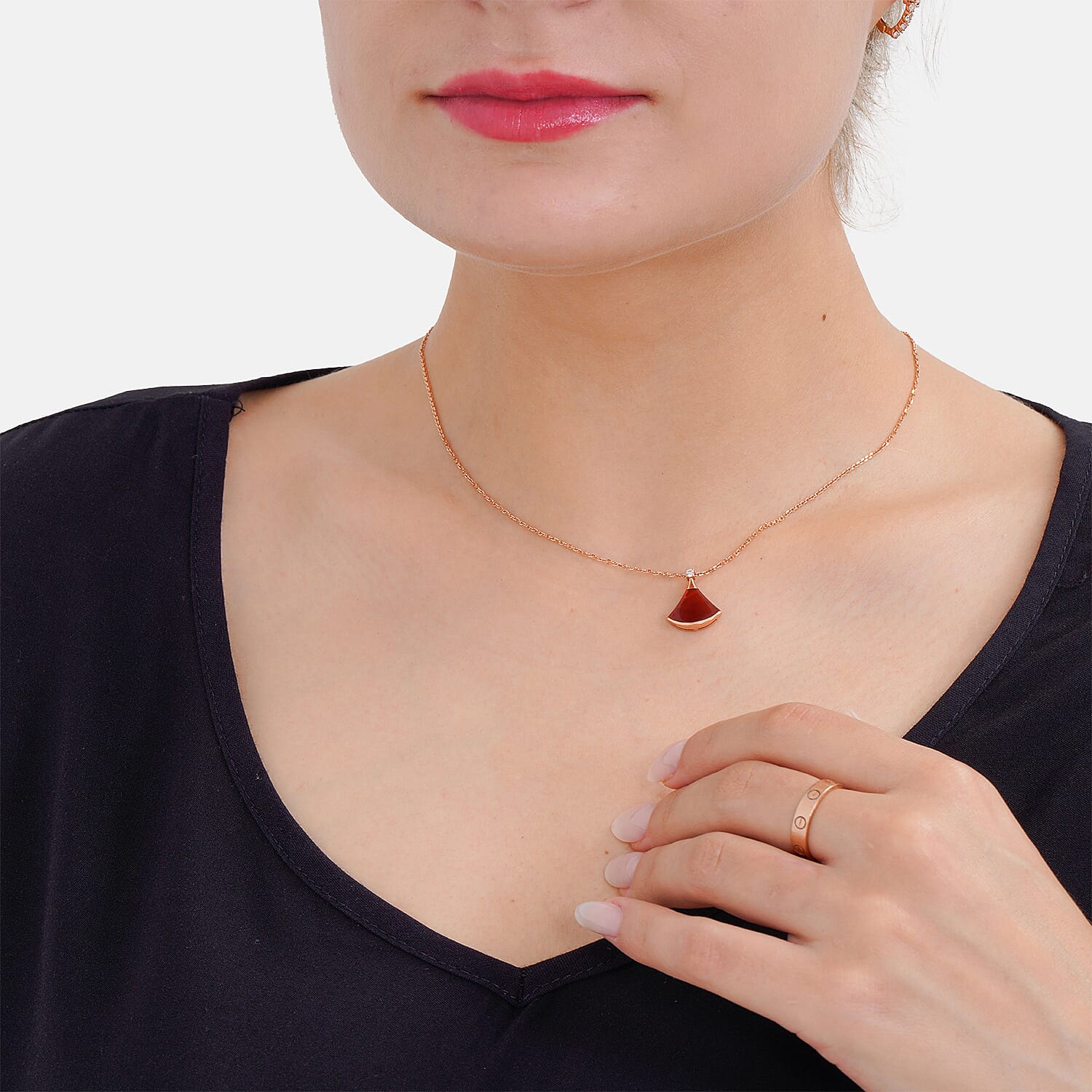 LA MAREY Loungewear Sets (Short Sleeves Top with Printed Trousers) - Green