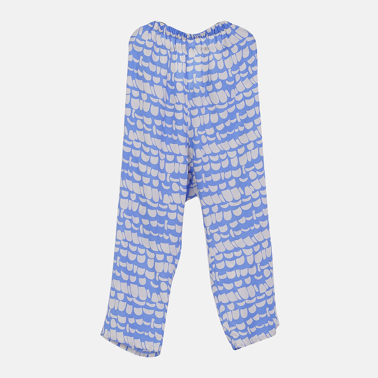 La Marey Viscose Solid Loungwear - Purple & Black