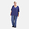 LA MAREY Loungewear Sets (Short Sleeves Top with Printed Trousers) - Green