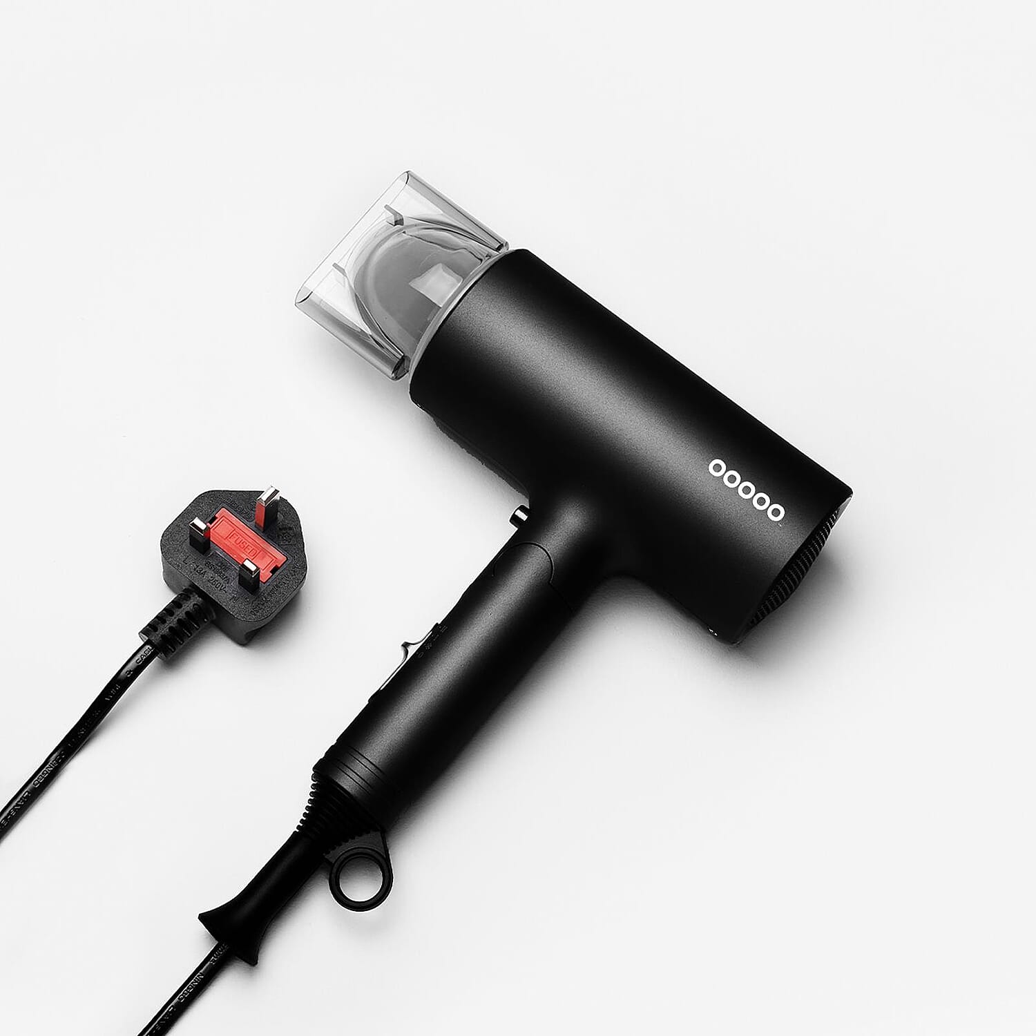 OOOOO Hair Dryer with 2 Heat Setting - Lightweight Foldable Handle - 1500W