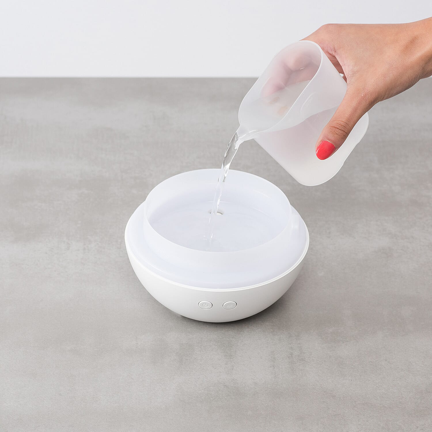 Homedics Ellia Colour Changing Dream Aroma Diffuser - White