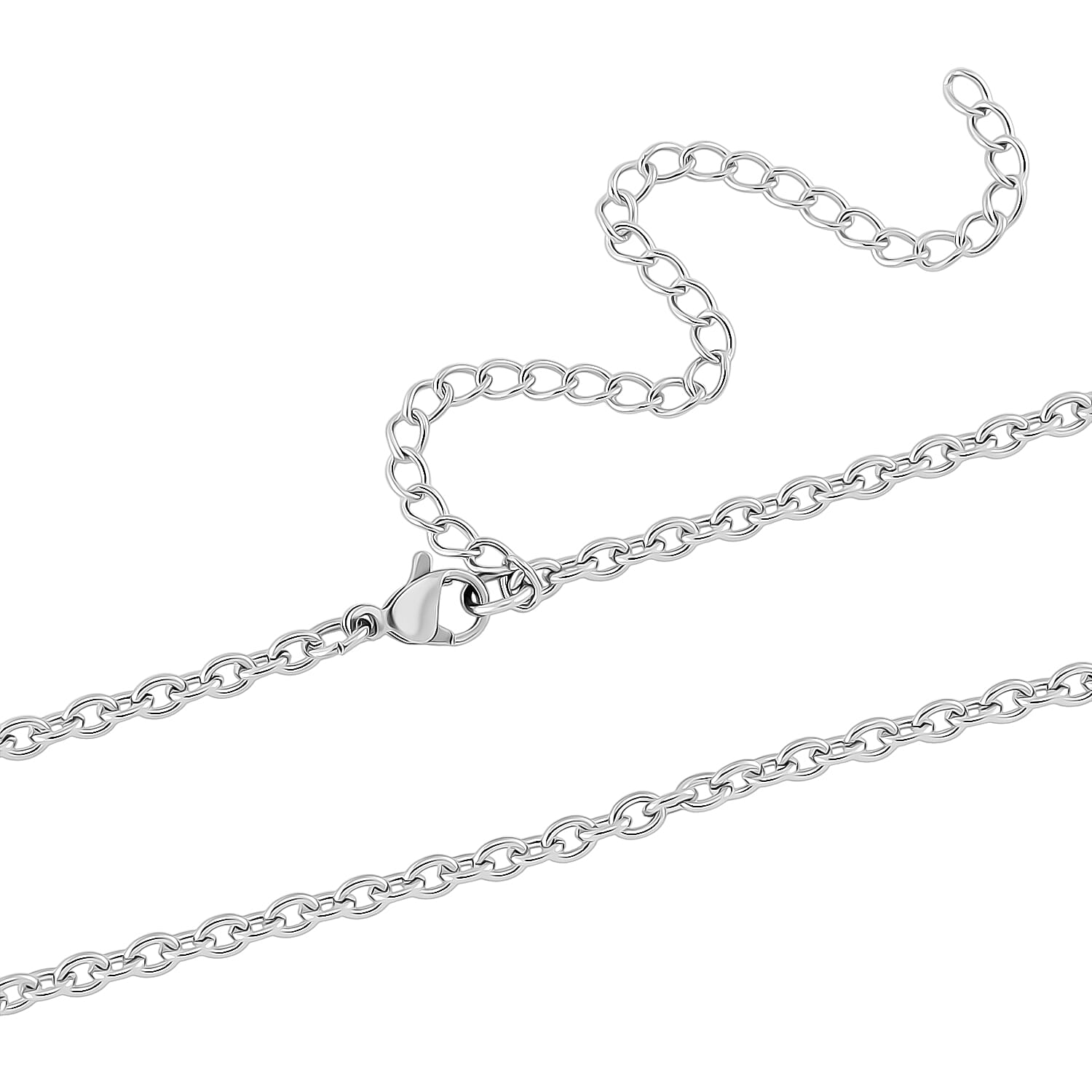 Abalone Shell Pear Necklace (Size - 24 - 4 Ext) with Lobster Clasp