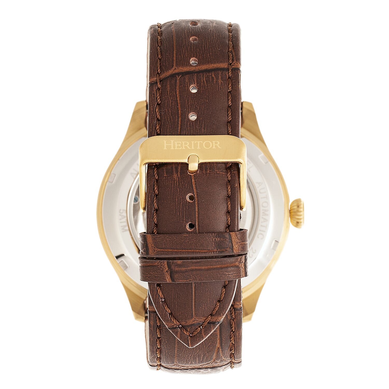 Automatic Mens Watch in Leather