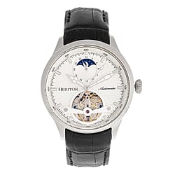 Automatic Mens Watch in Leather