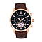 Automatic Mens Watch in Leather