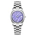 CHRISTOPHE DUCHAMP  - Swiss Made LUGANO 11 Diamond Ladies Limited Edition, Swiss Movt, Purple Mother of Pearl Dial, 5 ATM WR, Sapphire Crystal Glass, 34mm Dial